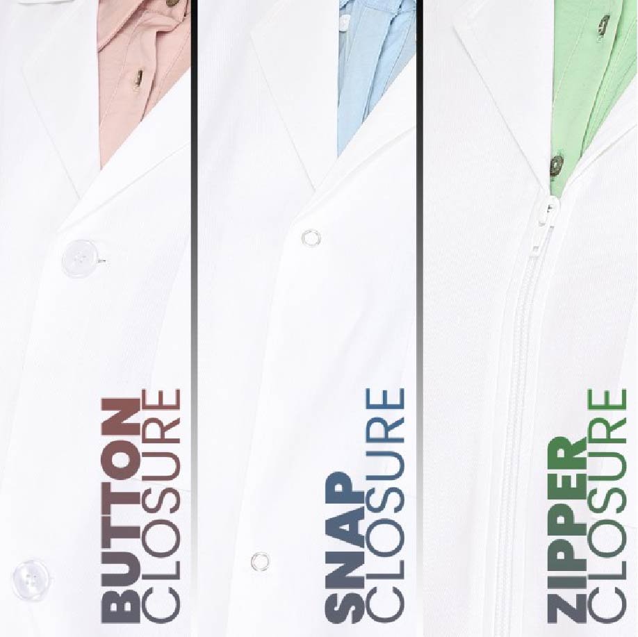 Female Lab Coat (Length 28") - Image 5